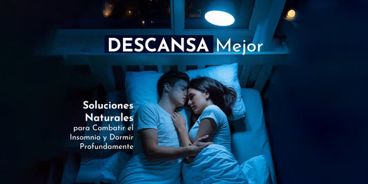 Pareja descansando profundamente gracias a Deyun Z suplemento natural contra el insomnio que mejora la calidad del sueño